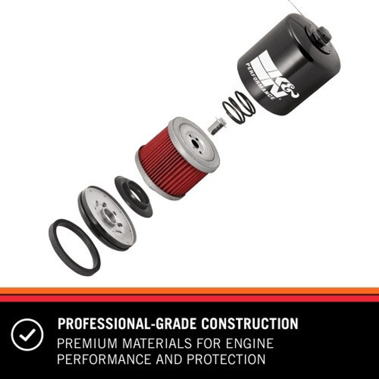 Yamaha Viking / Wolverine / YXZ UTV Oil Filter by K&N - KN