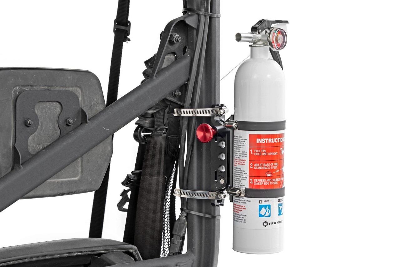 Yamaha Wolverine/Viking/YXZ Universal Fire Extinguisher Mount by