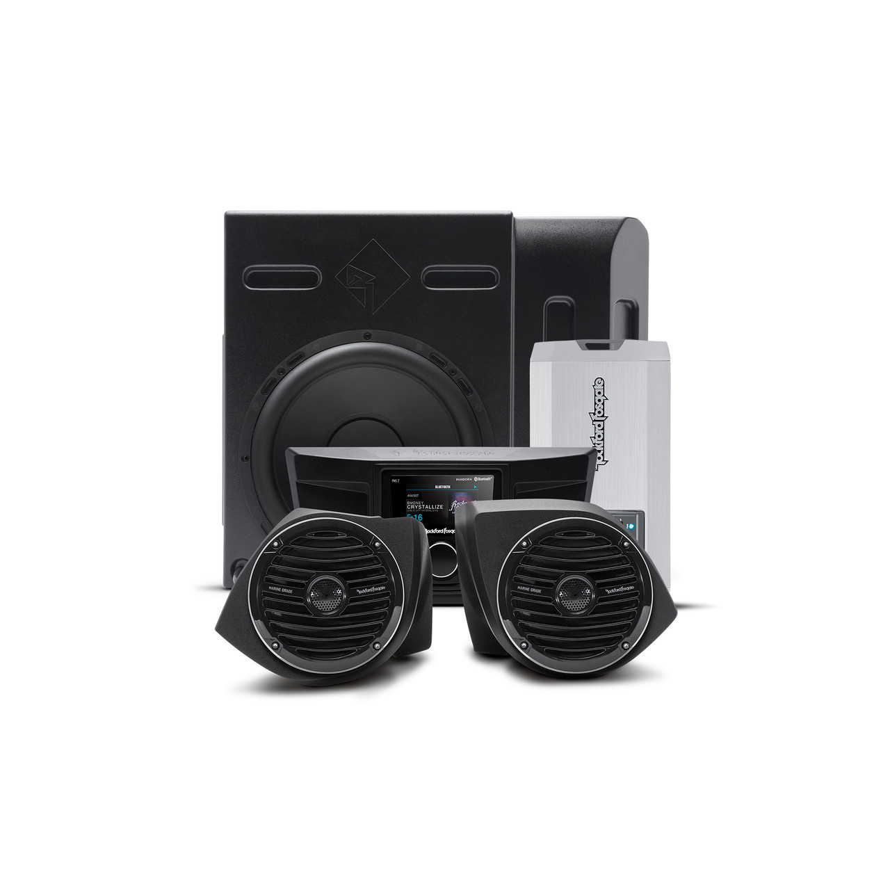 Yamaha YXZ Stage 3 Kit by Rockford Fosgate - RF-YXZ-STAGE3