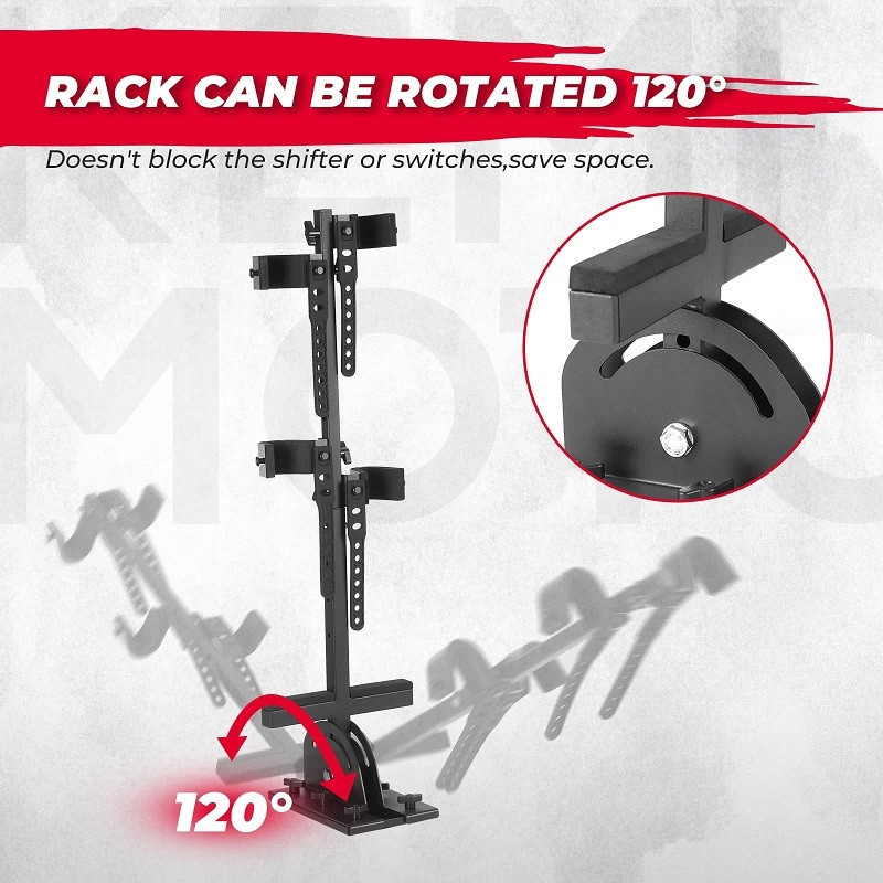 Secure and Easy Access Shotgun Holder for Yamaha Viking/Wolverine