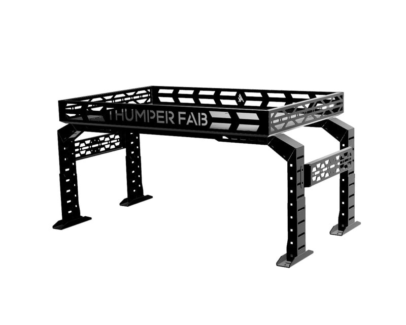 Yamaha Viking / Wolverine / YXZ Adjustable UTV Bed Rack by Thumper