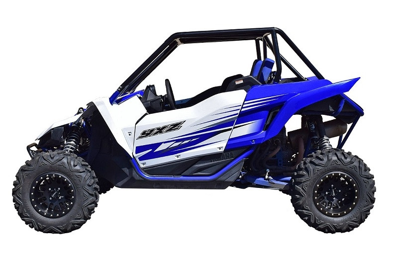 Yamaha YXZ Baja Spec Assembled Roll Cage - Raw Finish by CageWrx