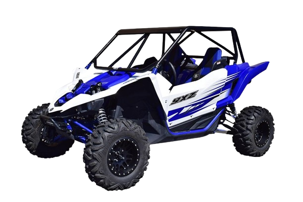 Yamaha YXZ Baja Spec Assembled Roll Cage - Raw Finish by CageWrx