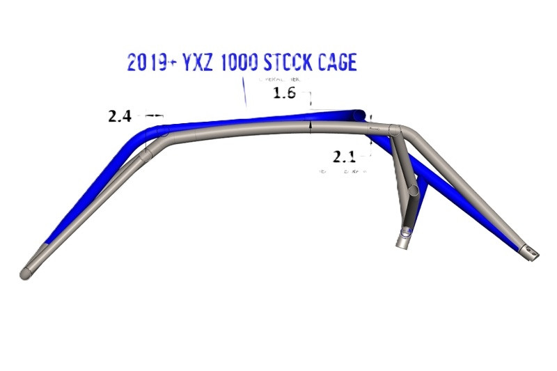 Yamaha YXZ 1000R Completely Assembled Super Shorty Roll Cage