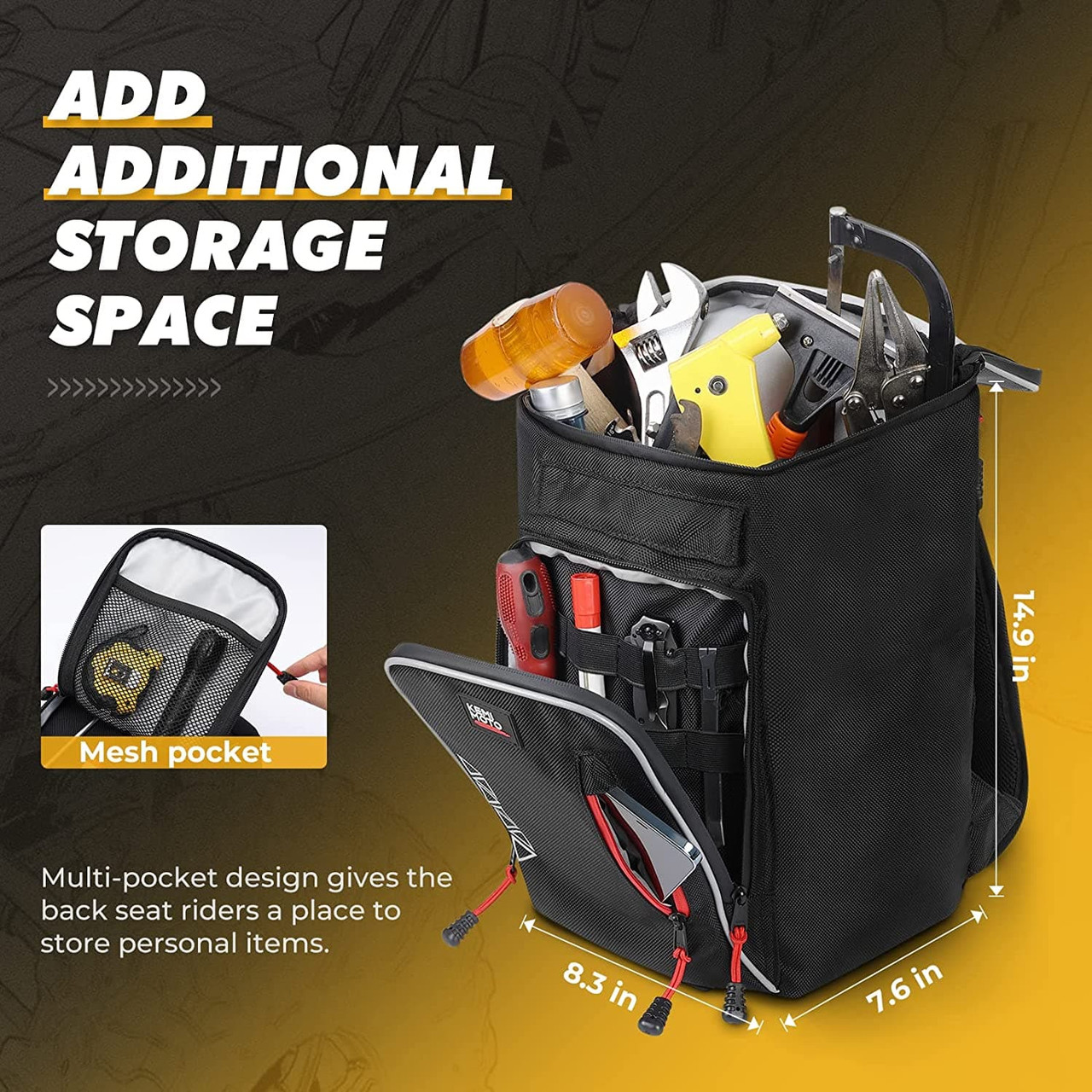 motorrad 100周年記念BOX Amazon.com: TOPURWAY 33L Motorcycle Case