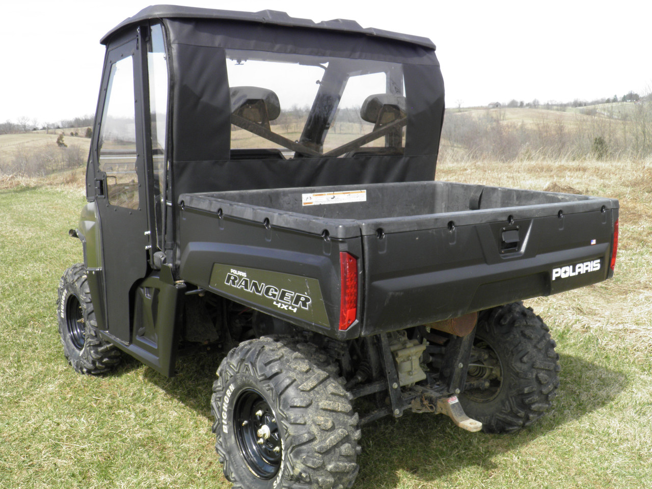 Yamaha Viking Soft Rear Windshield by 3 Star Industries - YAMVIK