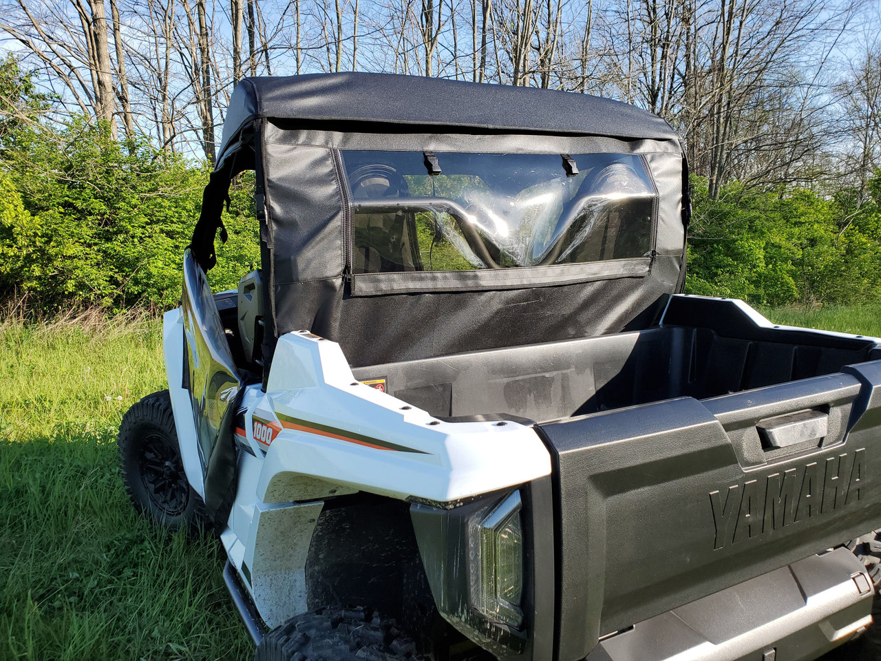 Yamaha Wolverine RMAX 1000 Soft Rear Windshield with Mesh/Vinyl