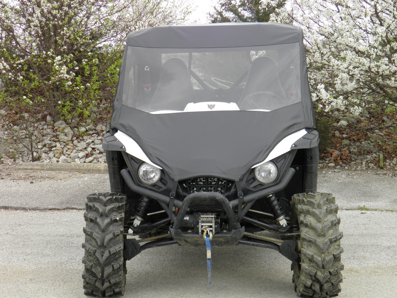 Yamaha Wolverine Full Cab Enclosure with Vinyl Windshield (Half