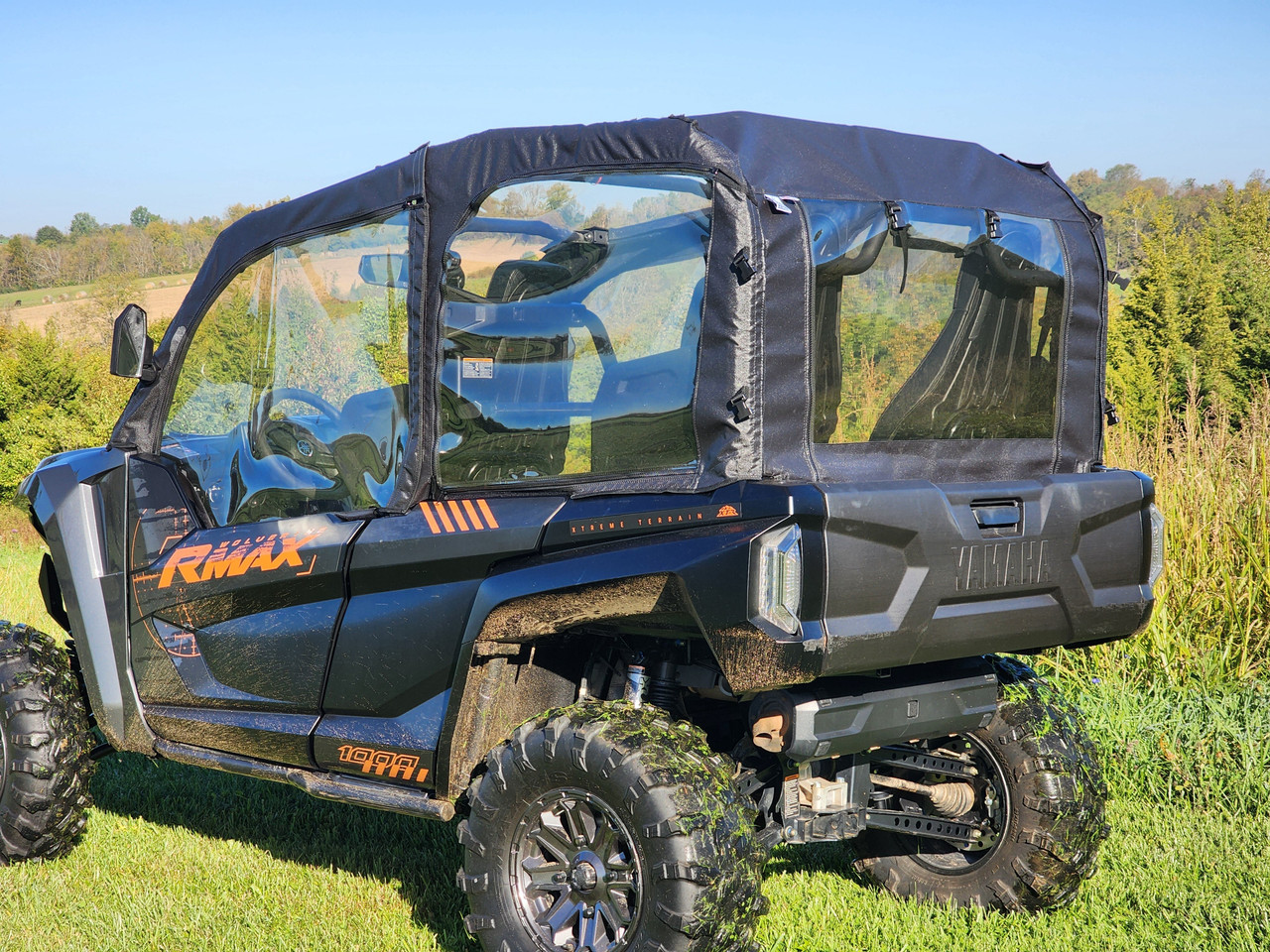 Yamaha Wolverine RMAX 4 Upper Doors/Rear Panel Combo by 3 Star