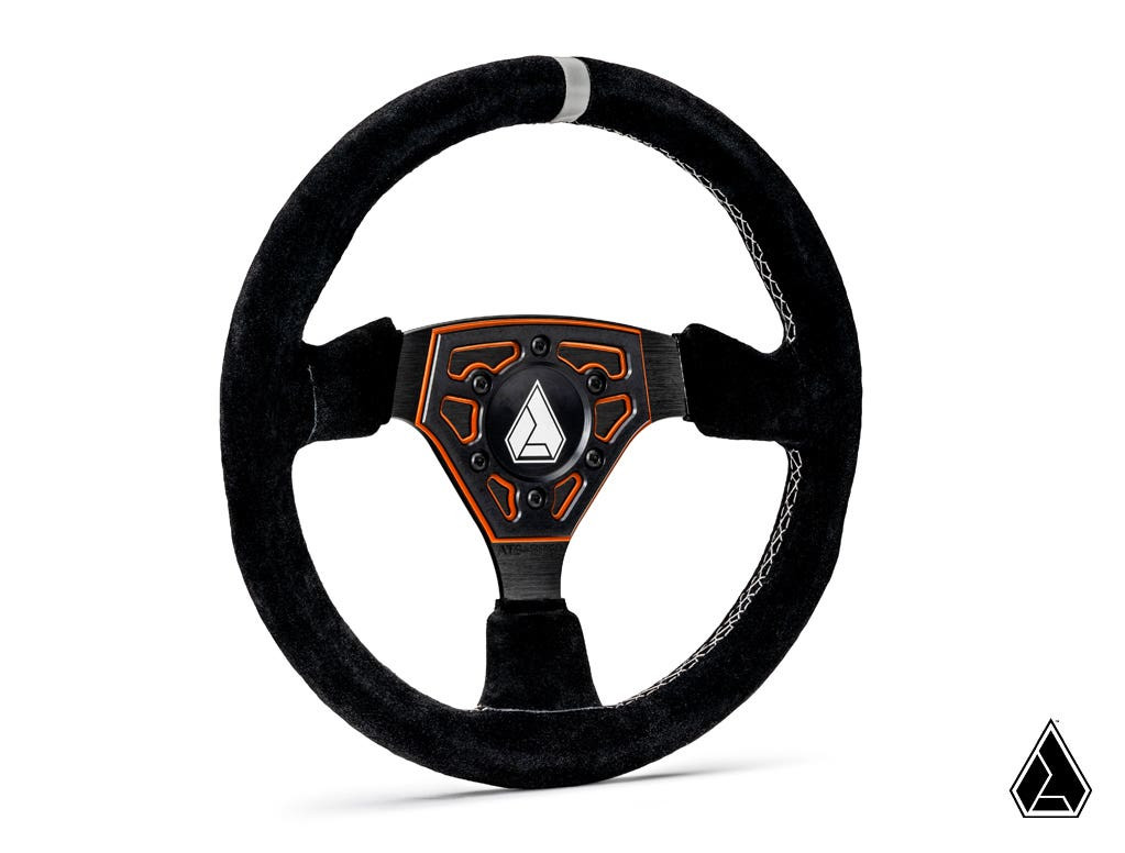 Yamaha Wolverine/Viking/YXZ Navigator Suede Steering Wheel by