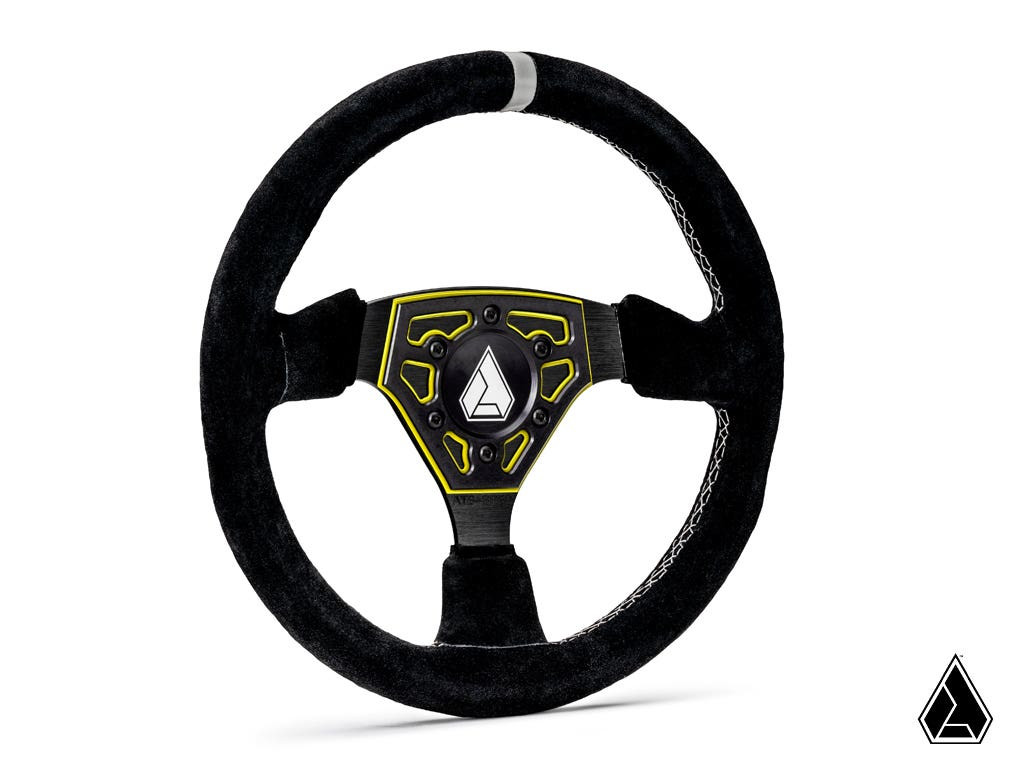 Yamaha Wolverine/Viking/YXZ Navigator Suede Steering Wheel by