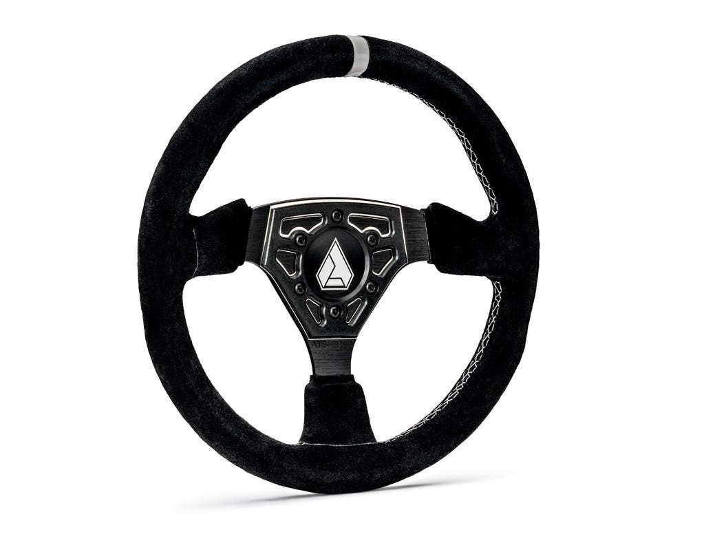 Yamaha Wolverine/Viking/YXZ Navigator Suede Steering Wheel by
