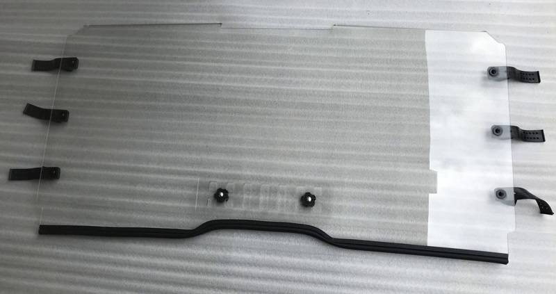 Yamaha Wolverine X2 Hardcoated Polycarbonate Windshield with Vent