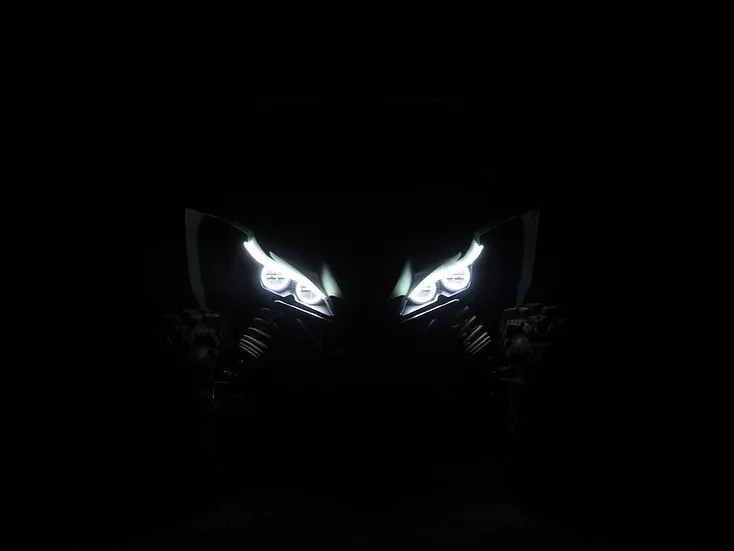Yamaha YXZ 1000 Angel Eyes Led Kit by SYA Warrior Riser - 0154-X