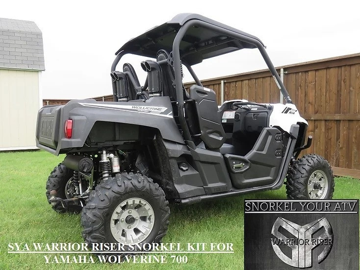 Yamaha Wolverine 700 Snorkel kit by SYA Warrior Riser 0054X