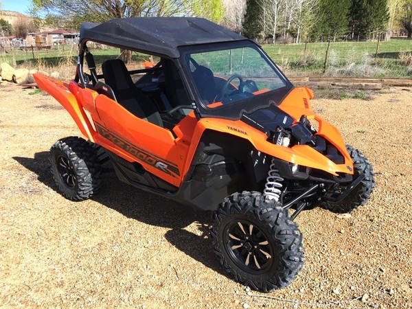 Yamaha YXZ Full Front Glass Windshield With D.O.T Stamp by Bent Metal