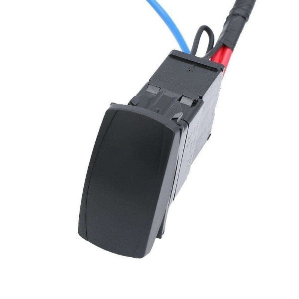 Yamaha Viking / Wolverine / YXZ All In One Power Switch For Radio & Intercom Comms Rocker Switch by Rugged Radios 