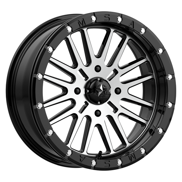 Yamaha M37 Brute Beadlock Wheels by MSA