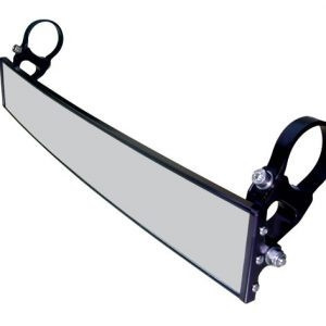 Yamaha Viking / Wolverine / YXZ 17″ Wide Panoramic Rearview Mirror 1.5″ Arms by Axia Alloys