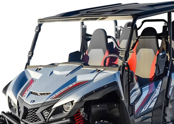 Yamaha Wolverine X4 Scratch-Resistant Full Windshield by Super ATV