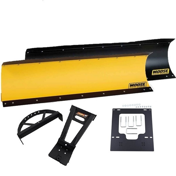Yamaha Wolverine Straight Blade UTV Snow Plow System by Moose 45010915