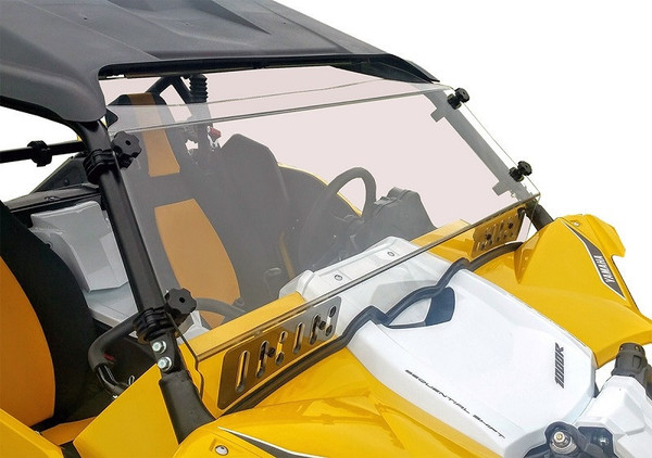 Yamaha YXZ Full Windshield With Dual Sliding Vents by Spike Powersports