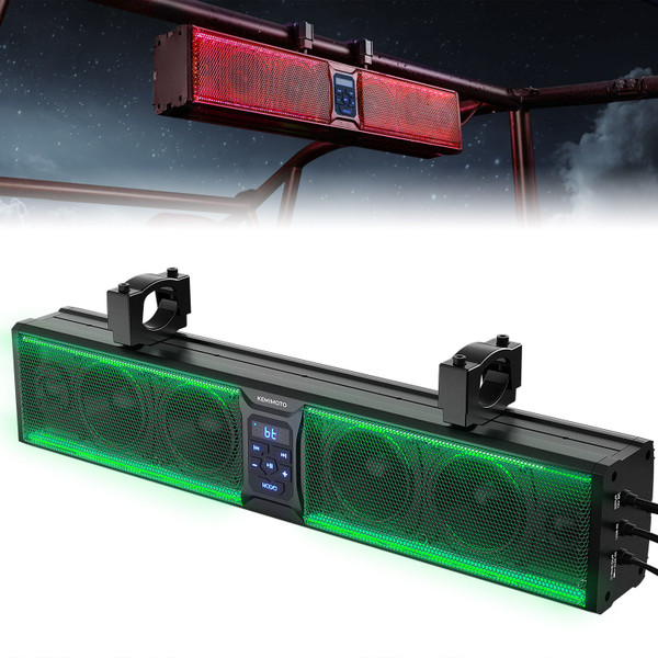 Yamaha Viking / Wolverine / YXZ 26" Sound Bar with Music Sync RGB Multicolor Lights by Kemimoto