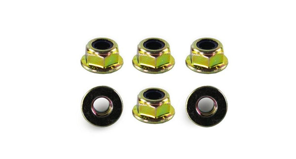 Yamaha Wolverine/Viking/YXZ 5/16″ Flange Nut Body Suspension Steering (6 Pack) by Quad Logic