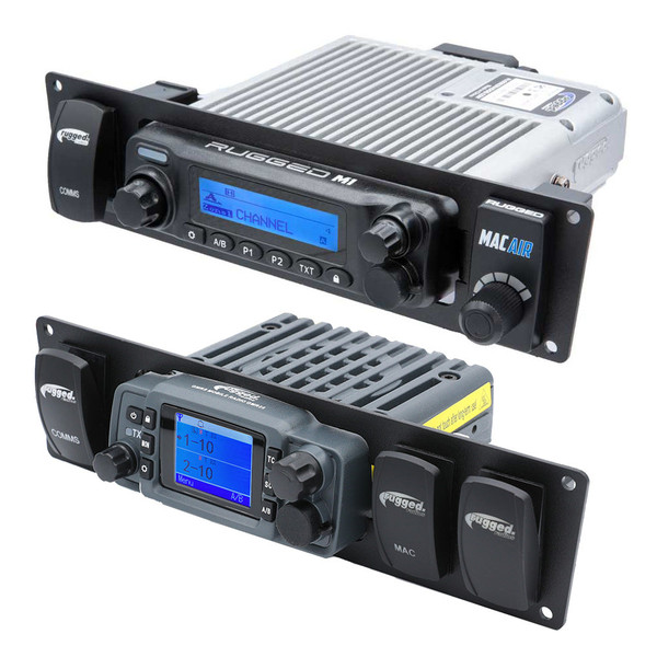 Yamaha Wolverine RMAX Mount for Mobile Radio and Rocker Switches by Rugged Radios