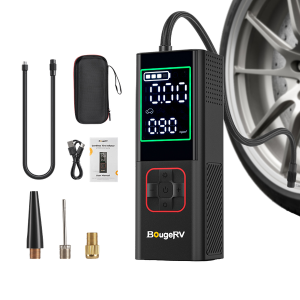 Yamaha Offroad BougeRV Tire Inflator Portable Air Compressor by Kemimoto