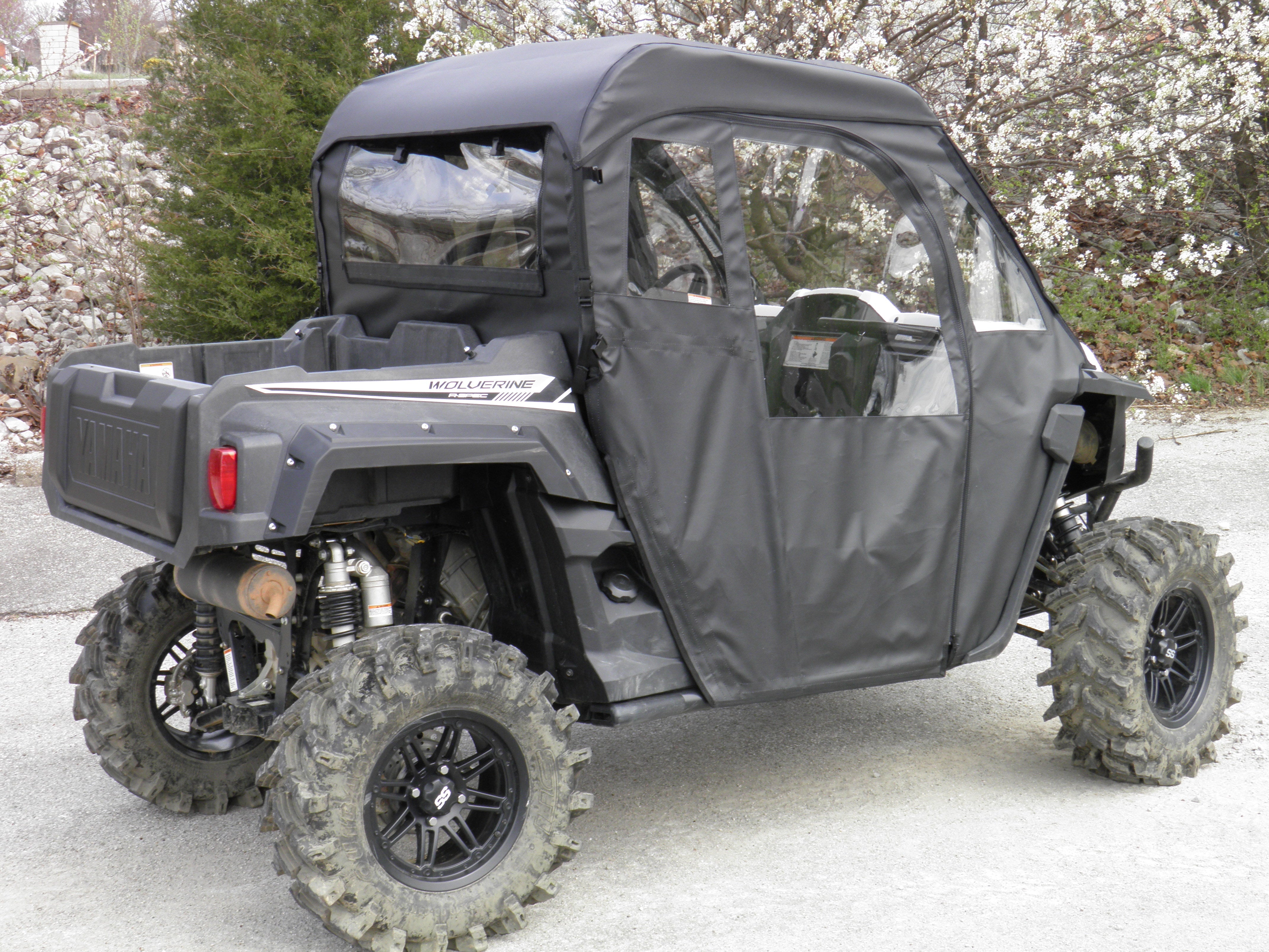 Yamaha Wolverine Full Cab Enclosure for Hard Windshield (Full