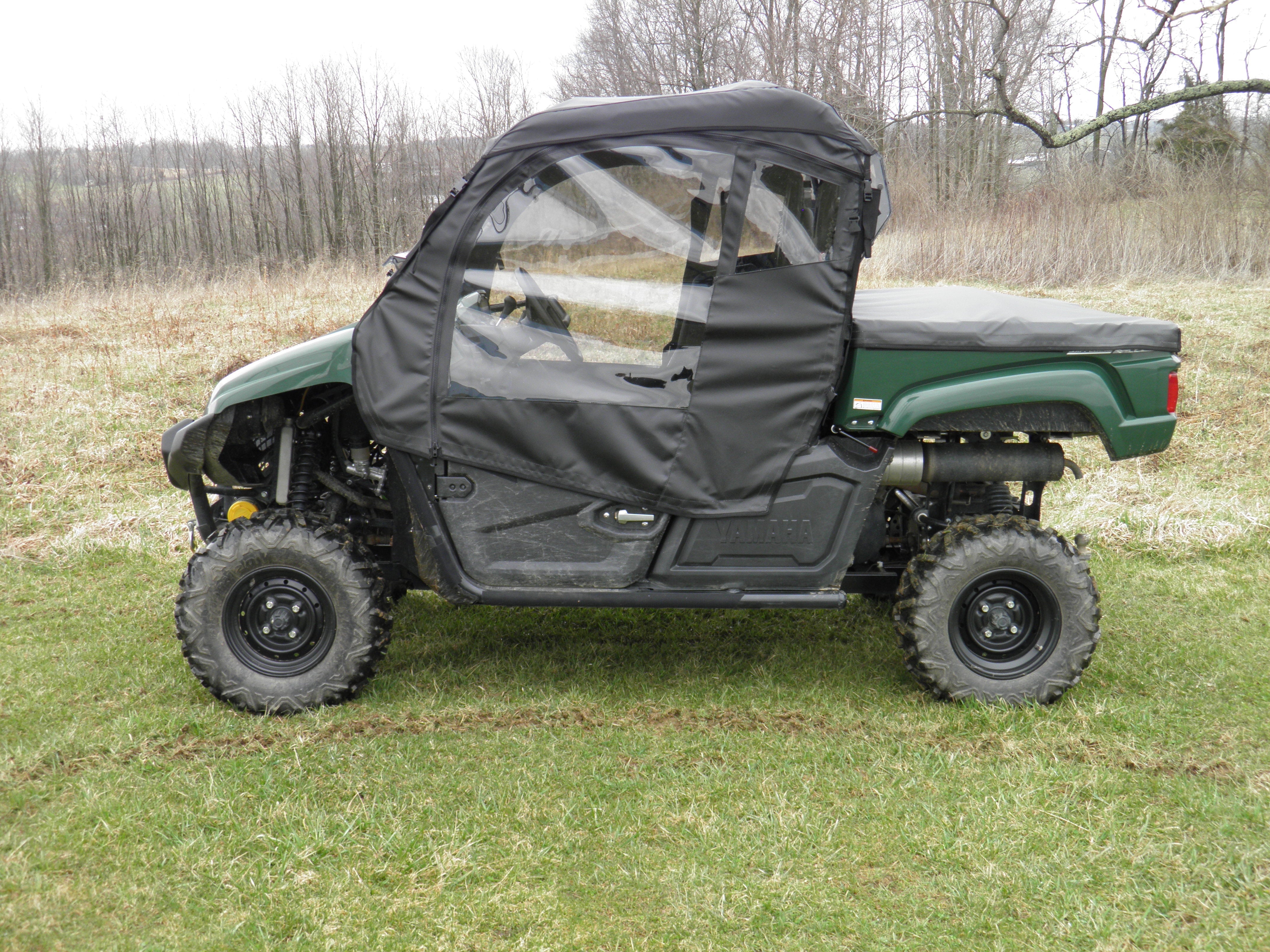 Yamaha Viking Full Cab Enclosure for Hard Windshield (Half Doors