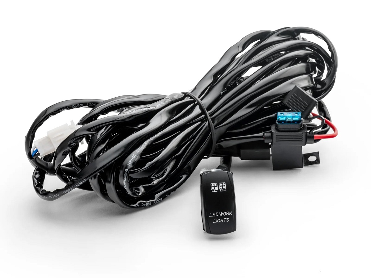 Yamaha Wolverine/Viking/YXZ LED Light Wiring Harness with Rocker