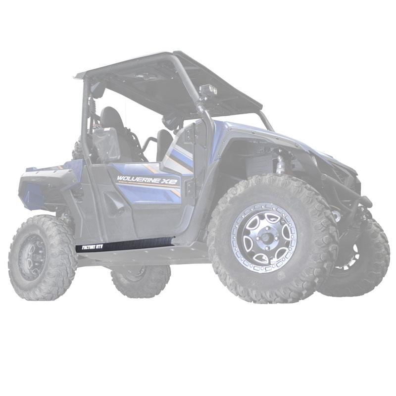 Yamaha Wolverine X2/X4 UHMW Rock Sliders by Factory UTV - Wolvx2x4Sldr