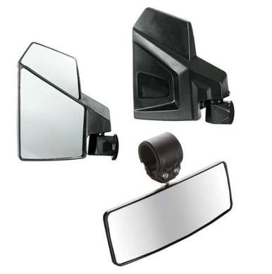 Yamaha Viking / Wolverine / YXZ Side & Rear View Mirror Combo Kit
