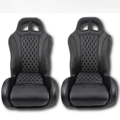 YAMAHA スタッキング椅子 Yamaha YXZ 1000 Black Carbon Edition Daytona Seats by Aces Racing