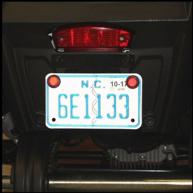 Yamaha Viking / Wolverine / YXZ License Plate Mount by Custom