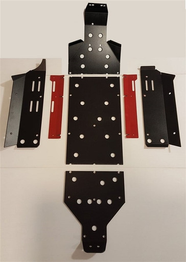 Yamaha YXZ 1000R Full Skids with Integrated Sliders by Trail Armor