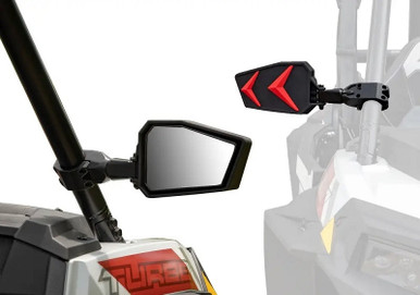 SIRISIRI MIRROR RECTANGLE ピアス 箱付 Yamaha YXZ Seeker Side View Mirrors by Super ATV - SVM-003#YH-EYO