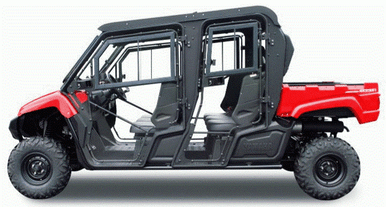 Yamaha Viking VI Full Hard Cab Enclosure by DFK Cab - 4710C