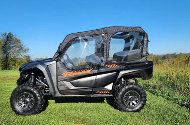 Yamaha Wolverine RMAX 4 Upper Doors by 3 Star Industries - YAMRMC