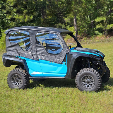 Yamaha Wolverine RMAX4 Soft Upper Doors - With Zipper by Falcon