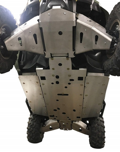 RX-8 BLITZ F14 R10 ハイレート仕様 Yamaha Wolverine RMAX 4 9-Piece Complete Aluminum Skid Plate Set