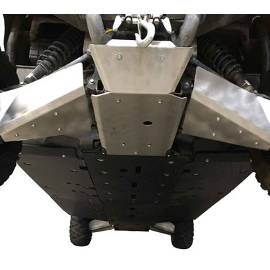 Yamaha Viking VI Complete Skid Plate Set by Ricochet - 9733F-X-EYO