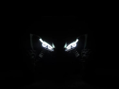 Yamaha YXZ 1000 Angel Eyes Led Kit by SYA Warrior Riser - 0154-X