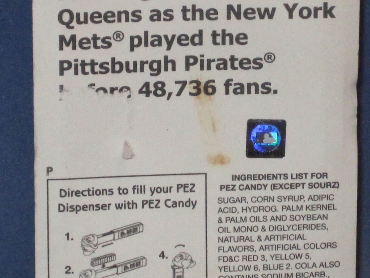 New York Mets Baseball Cap PEZ Dispenser & Candy - MLB - PEZ Store – PEZ  Candy