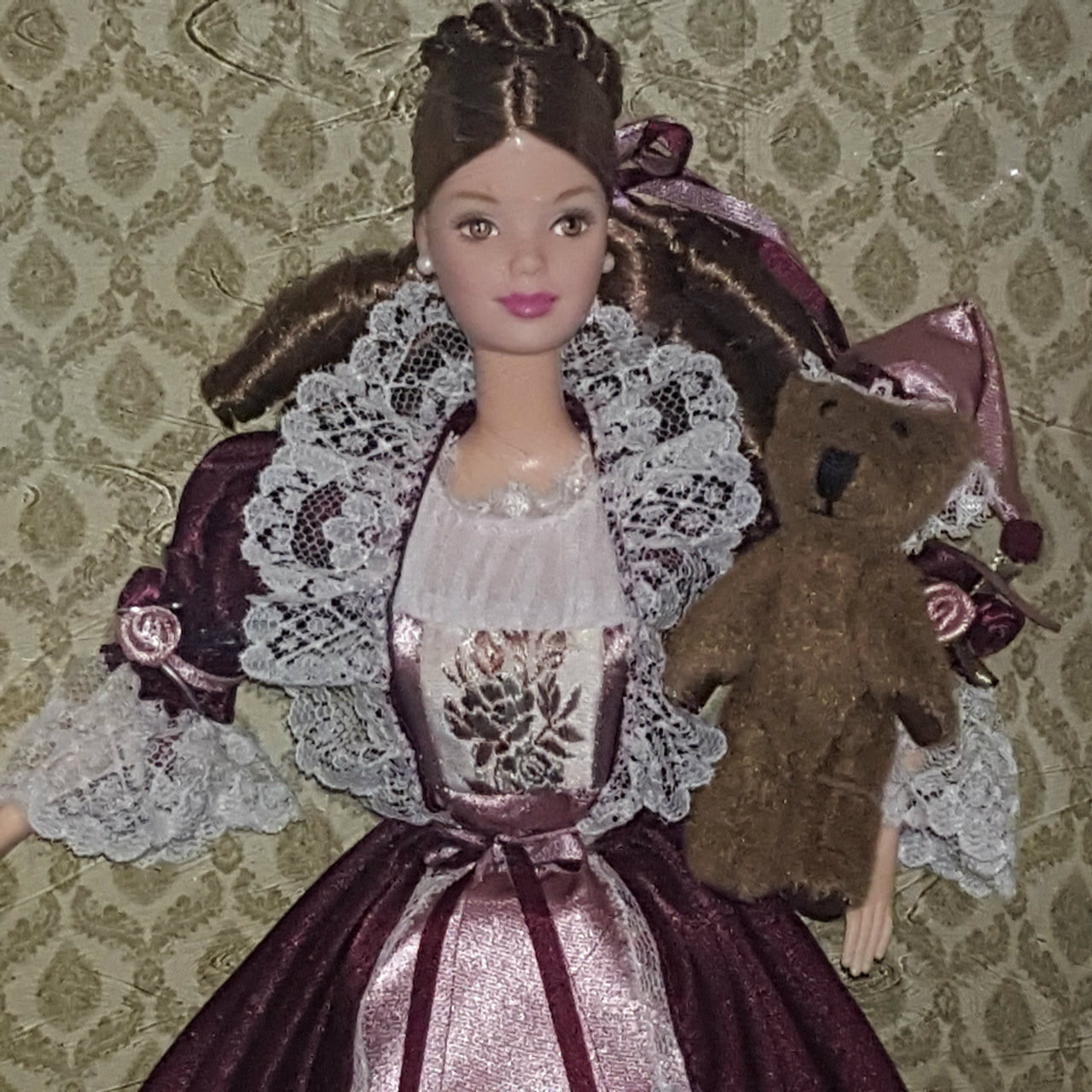 victorian barbie with cedric bear value