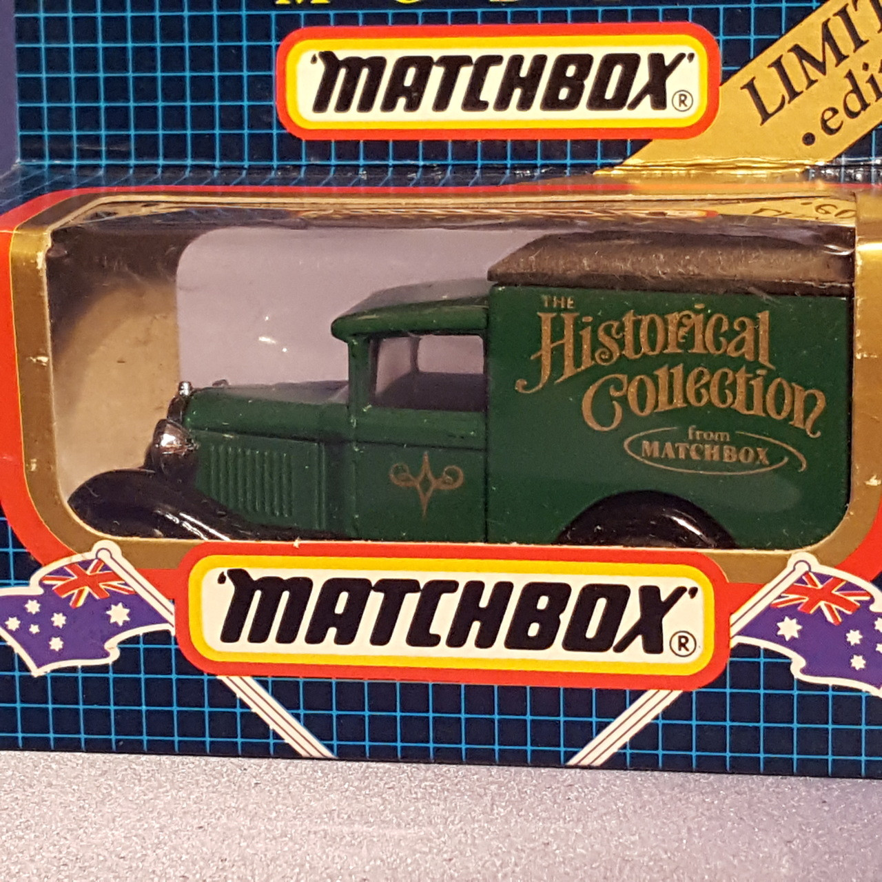 Ford Model A Van - MB38 by Matchbox Australia. - Now and Then