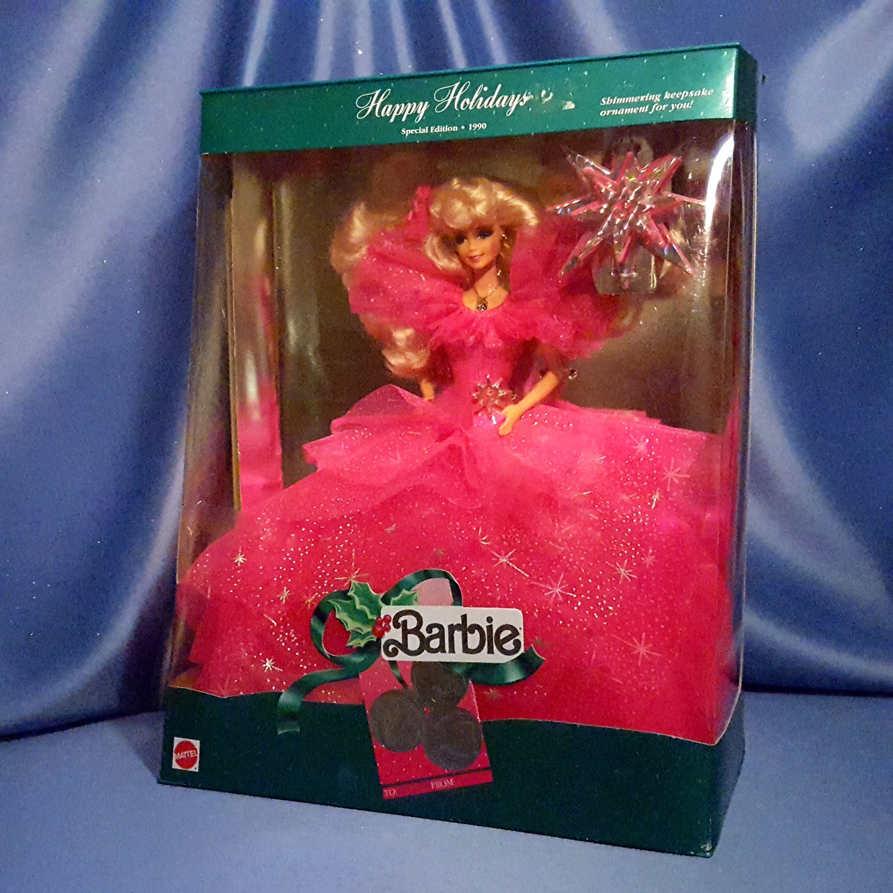 barbie happy holidays special edition 1990