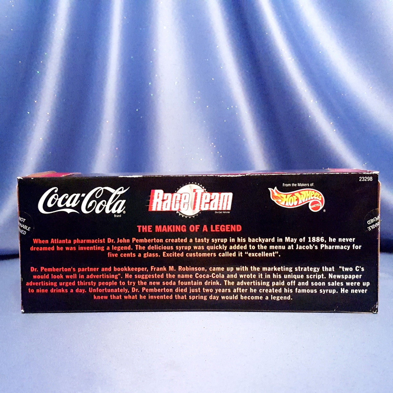 Coca-Cola Race Team 4 Piece Car Collection by Hot Wheels. - Now